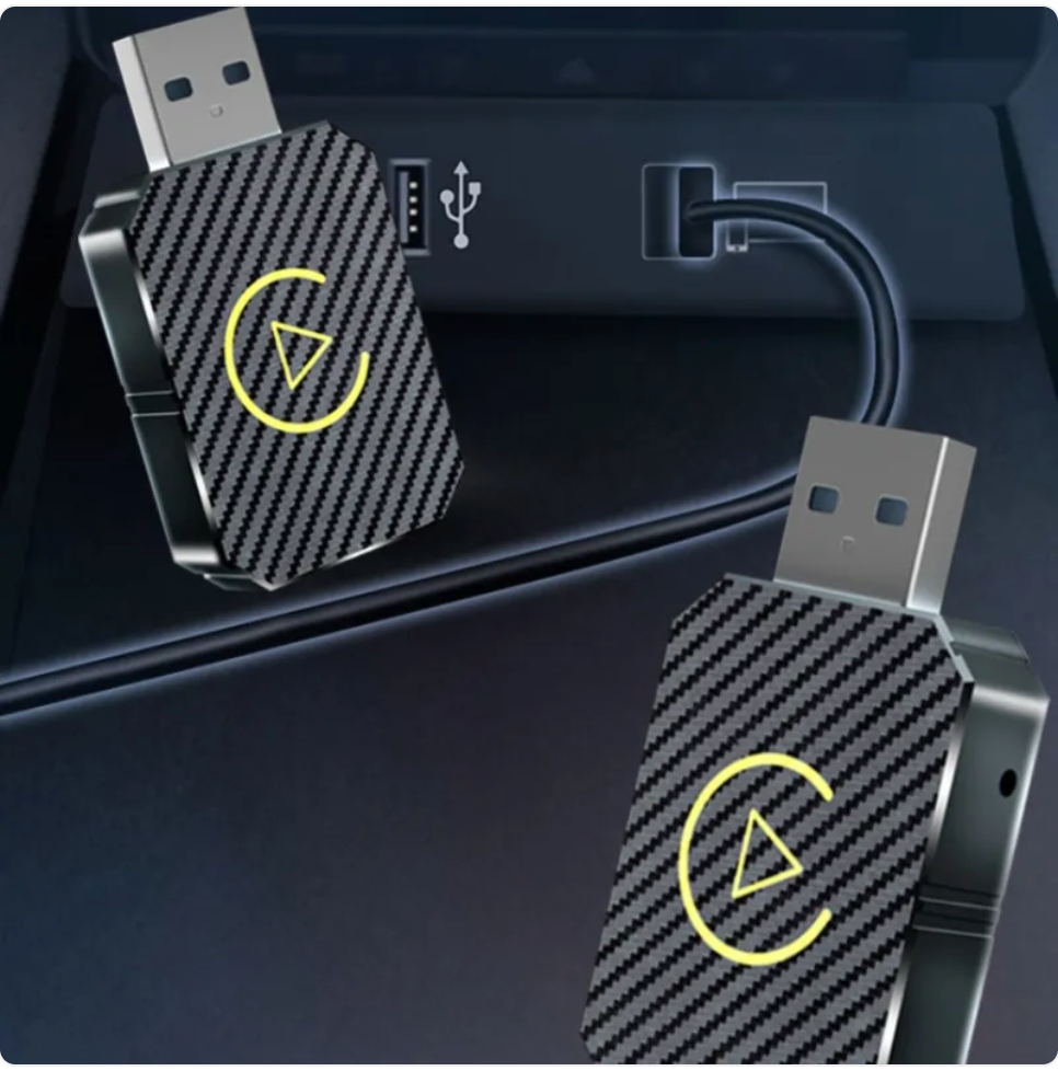 Wireless CarPlay & Android Auto Adapter — Plug & Play